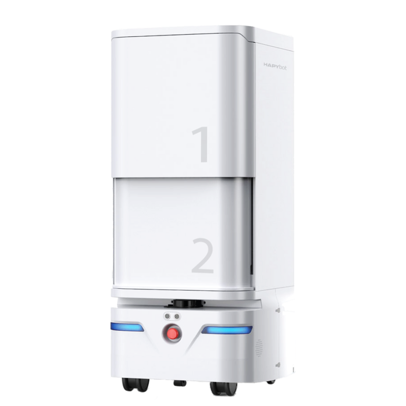HapyBot Model G - A two doors indoor transport robot for Hospital - Transport Drug and Document-Nippon SySits