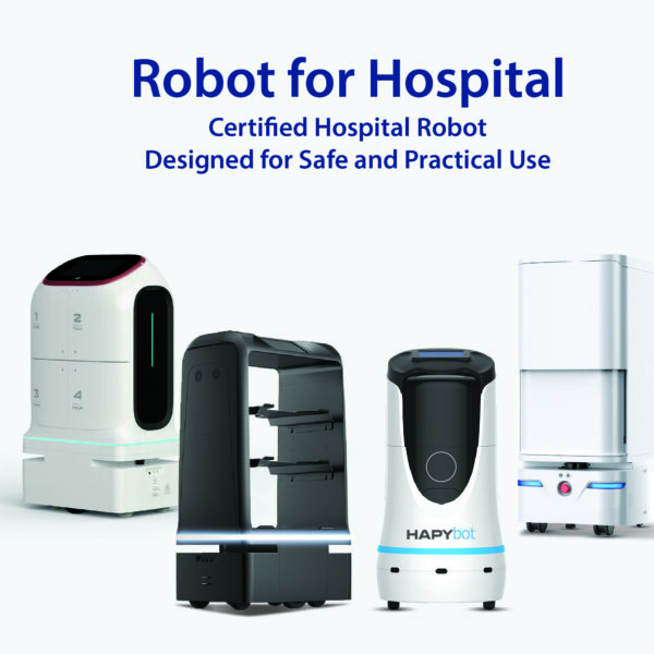 HapyBot Group Photo Robot for Hospital Delivery Drug and Documents